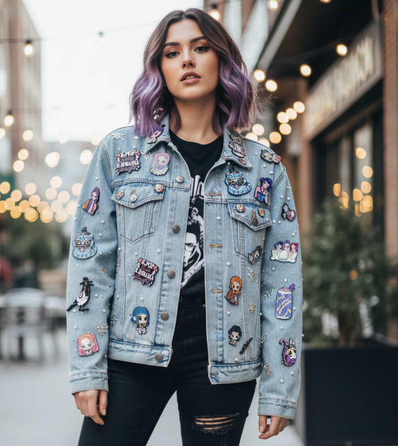 K-pop Huntrix Pins for Jacket, Shirt, Backpack, Handbags