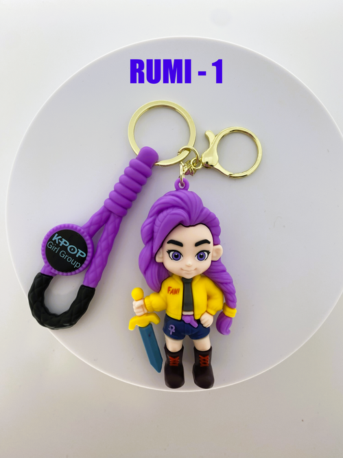 K-pop Keychains (K-Pop Huntrix) for Handbags, Backpacks, and Keys