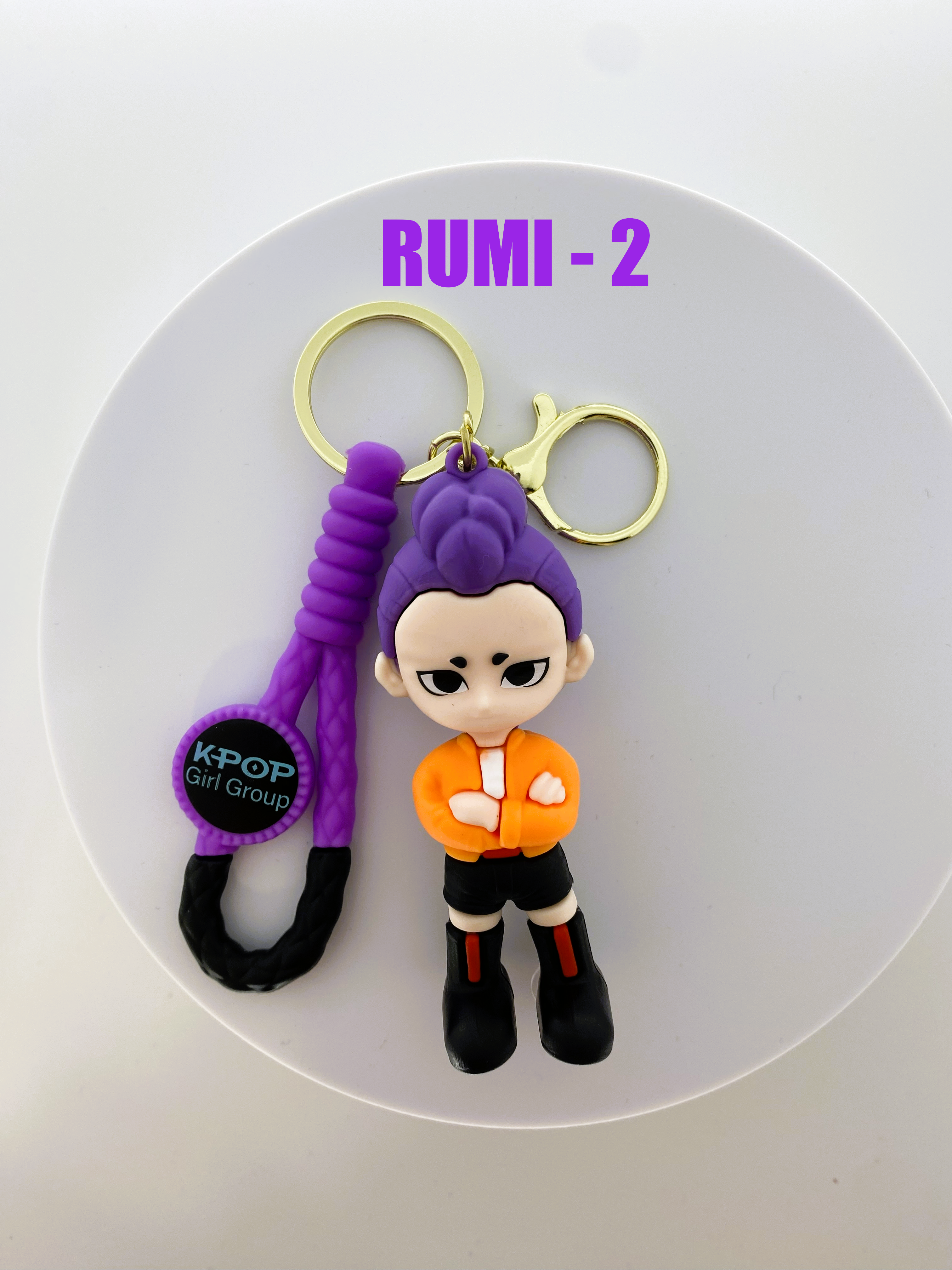 K-pop Keychains (K-Pop Huntrix) for Handbags, Backpacks, and Keys